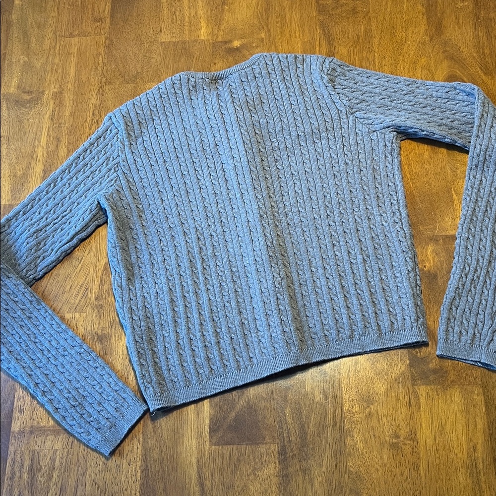 J. Galt Cotton Brown Knit Cardigan - Picture 7 of 13